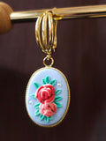 Peranakan Rose blue2