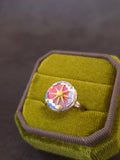 Rosy Solstice Ring (adjustable)