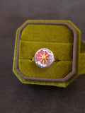 Rosy Solstice Ring (adjustable)