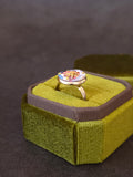 Rosy Solstice Ring (adjustable)