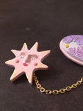 Blush Comet Brooch