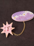 Blush Comet Brooch