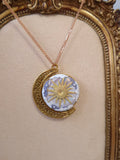 Celestial Pendant double sided (sun, star, moon)