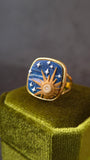 Midnight Radiance Ring
