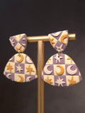 Checkered Purple