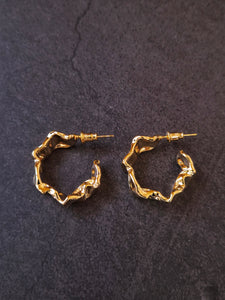•925• Molten Loop (gold)