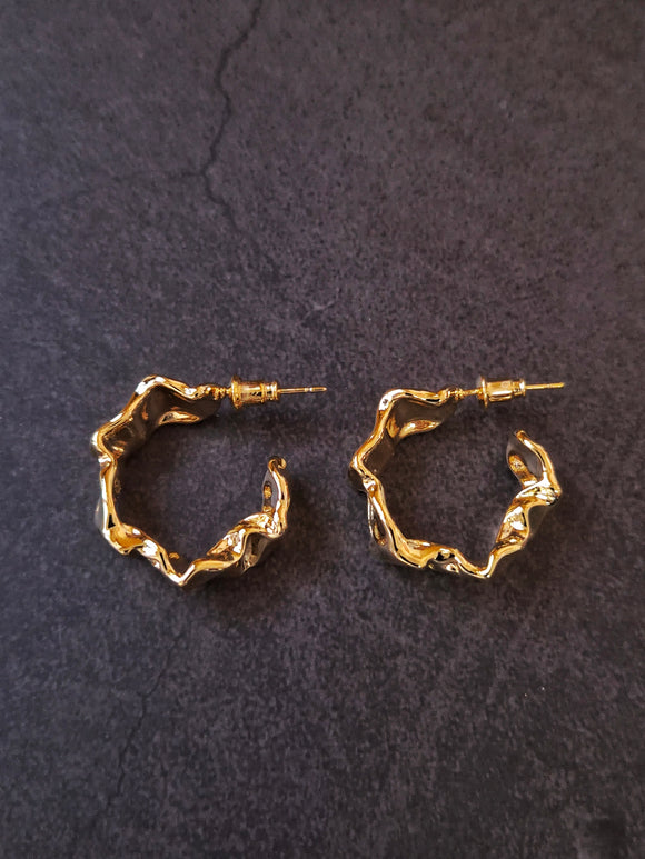 •925• Molten Loop (gold)